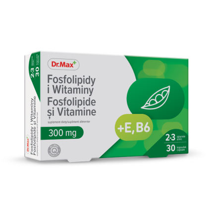 Dr. Max Fosfolipide si vitamine, 30 capsule